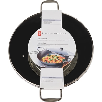 President's Choice Cast Iron Wok With Lid 1 ea, $35.00/1ea