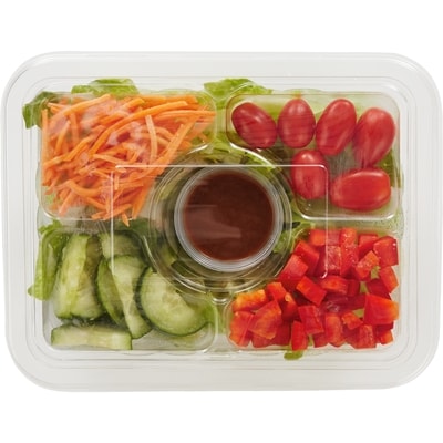null Garden Vegetable Salad with Romaine & Oil 306 g, $2.45/100g