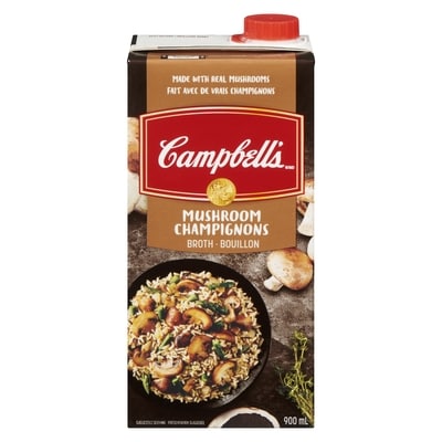 Campbell’s Bouillon de champignons de Campbell’sMD (900 mL) 900 ml, 0,22 $/100ml