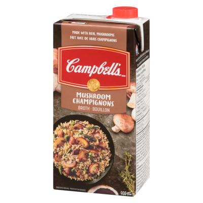 Bouillon de champignons de&nbsp;Campbell’sMD (900 mL)