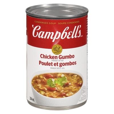 Campbell's Chicken Gumbo 284 ml, $0.78/100ml