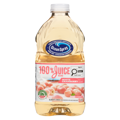 Ocean Spray 100% Juice Blend, White Cranberry 1.77 l, $0.37/100ml