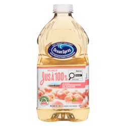 Ocean Spray Mélange de jus à 100 %, canneberges blanches 1.77 l, 0,37 $/100ml