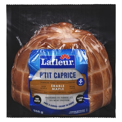 Lafleur Natural Maple Smoked Ham 500 g, $1.82/100g