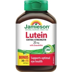 Jamieson Lutein Extra Strength 20 mg with Zeaxanthin 45 ea, $0.44/1ea