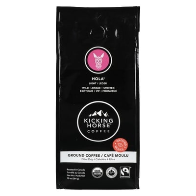 Café Moulu Biologique Équitable Torréfaction Légère, Hola
