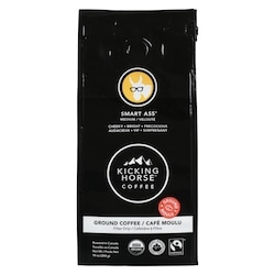 Kicking Horse Café Moulu Biologique Équitable Torréfaction Moyenne , Smart Ass 284 g, 4,58 $/100g