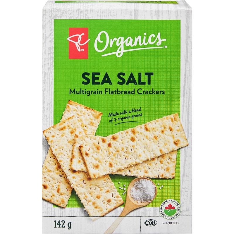 Organics Sea Salt Multigrain Flatbread Crackers