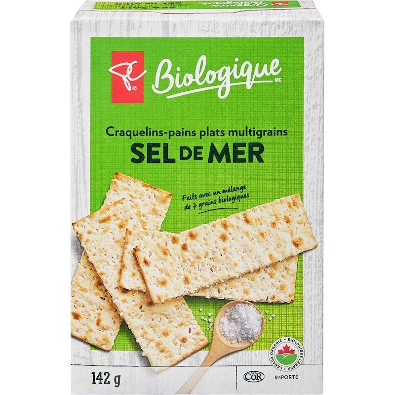 Organics Sea Salt Multigrain Flatbread Crackers
