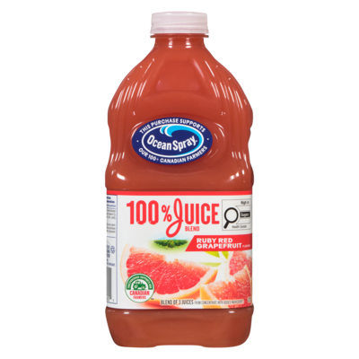 Ocean Spray 100% Juice Blend, Ruby Red Grapefruit 1.77 l, $0.34/100ml