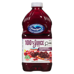 Ocean Spray 100% Juice Blends 100% Juice, Cranberry and Pomegranate 1.77 l, $0.31/100ml