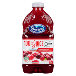 洋楽 JUICE / DRIVEN Ocean Spray 100% Juice Blends 100% Juice, Cranberry - 1.77 l | Zehrs