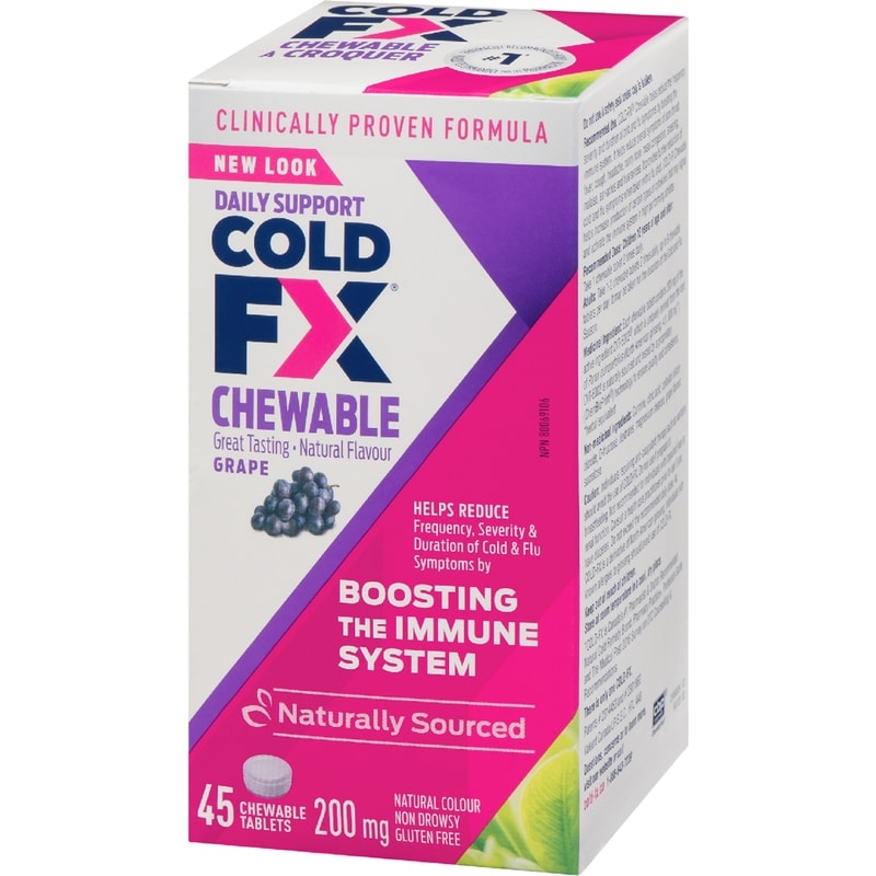 Grape 200 mg 45 Chewable Tablets