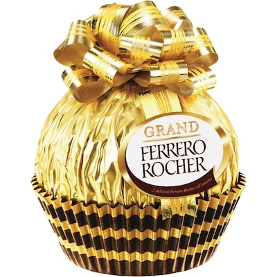 Ferrero Rocher Cadeau creux en chocolat au lait et noisettes GRAND ROCHER 125 g, 9,59 $/100g