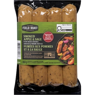 Field Roast Apple Sausage 368 g, $2.44/100g