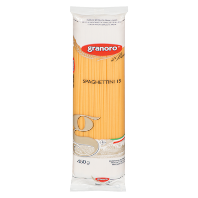 Granoro Spaghettini 15 Durum Wheat Semolina Pasta  450 g, $0.66/100g