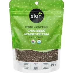 Elan Organic Chia Seeds 250 g, $1.60/100g