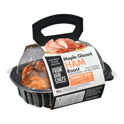 From Our Chefs Ham Roast, Maple Glazed 850 g, $1.53/100g
