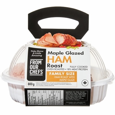 From Our Chefs Ham Roast, Maple Glazed (Available after 11am) 850 g, $1.53/100g