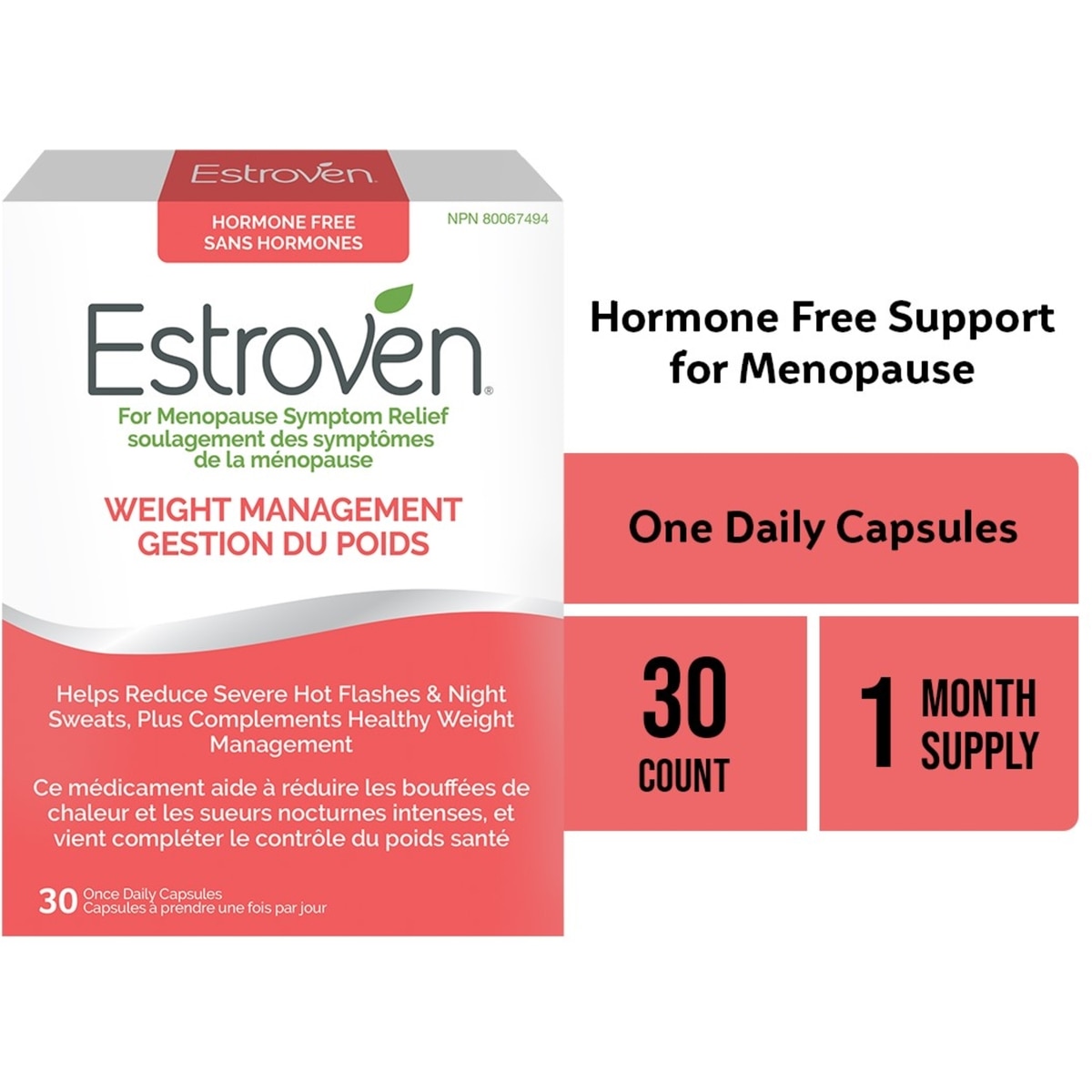 Estroven Weight Management 30 ea, $1.10/1ea