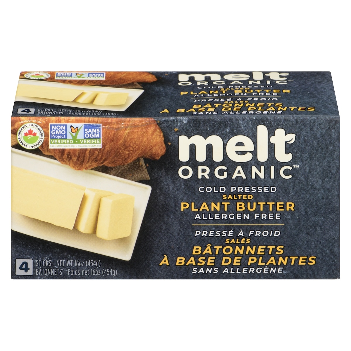 Melt Bâtonnets de beurre fondu biologiques 454 g, 1,65 $/100g