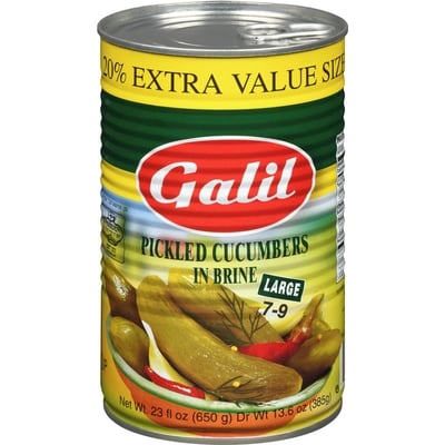 Galil Kosher Cucumber Pickles 385 g, $1.30/100g