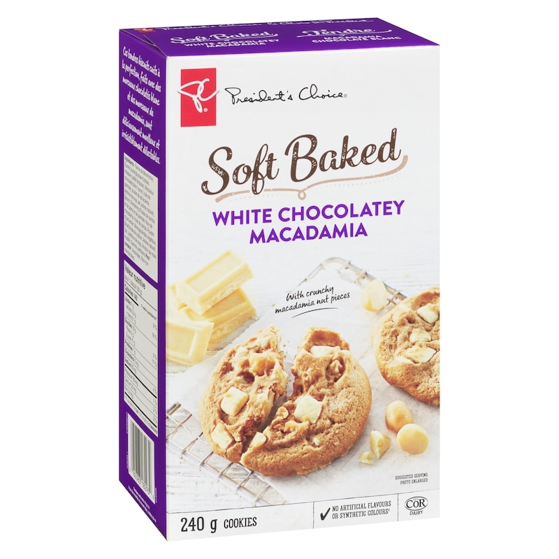 Soft-Baked White Chocolatey Macadamia Cookies