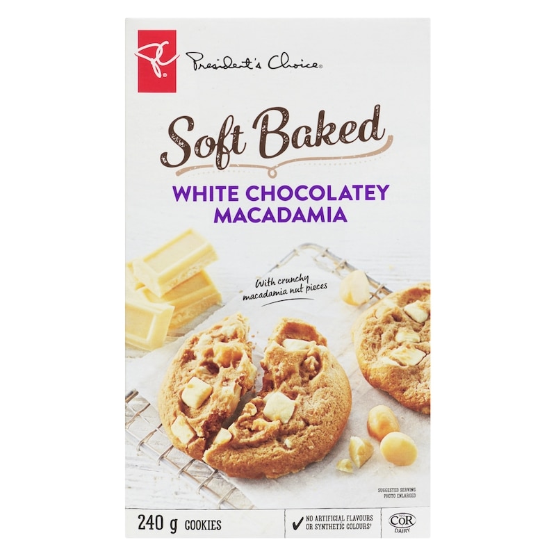 Soft-Baked White Chocolatey Macadamia Cookies