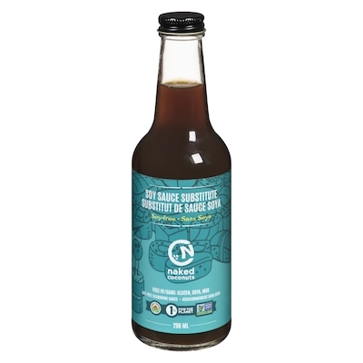 Naked Coconuts Assaisonnement Sans Soya Substitut de Sauce Soya 296 ml, 3,38 $/100ml