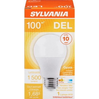Sylvania Ampoule à DEL 1 ea, 9,00 $/1ch