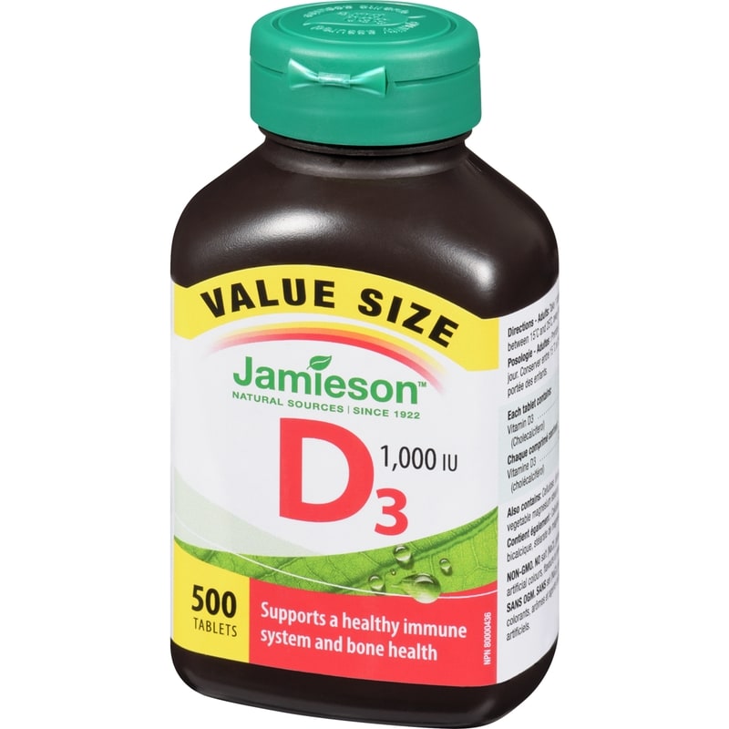 Vitamin D3 1,000 IU - Value Pack
