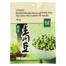 T&T Roasted Wasabi Green Peas 90 g, $2.21/100g