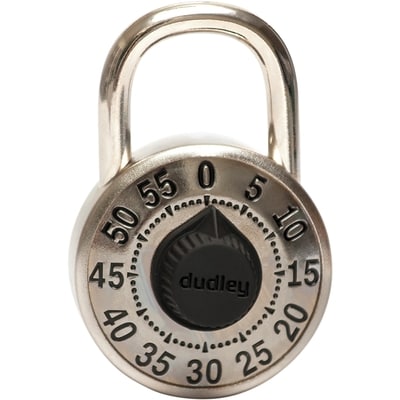Dudley School Standard Combination Lock    1 ea, $7.00/1ea