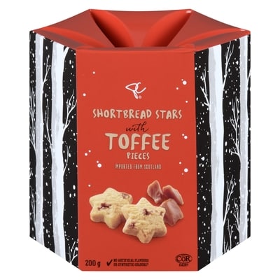 President's Choice Toffee Shortbread 200 g, $3.25/100g