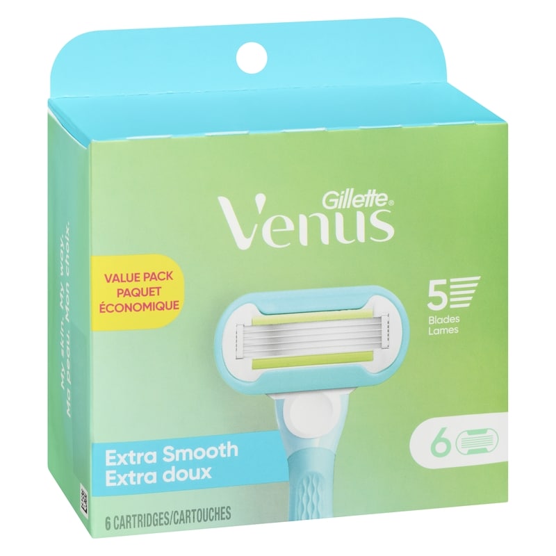 Venus Extra Smooth Women's Razor Blade - 6 Refills