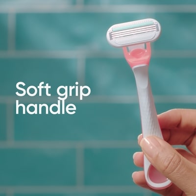 Sensitive Women's Disposable Razor, 3 Count