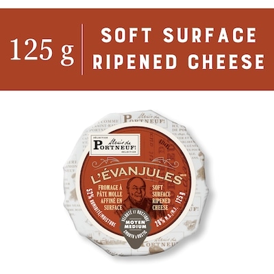 Alexis Portneuf L'Évanjules Cheese 125 g, $7.59/100g