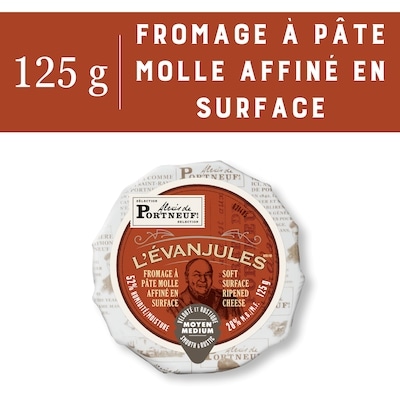 Alexis de Portneuf Fromage L'Évanjules 125 g, 7,59 $/100g
