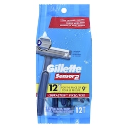 Gillette Fixed Razor, Sensor 2 12 ea, $1.17/1ea