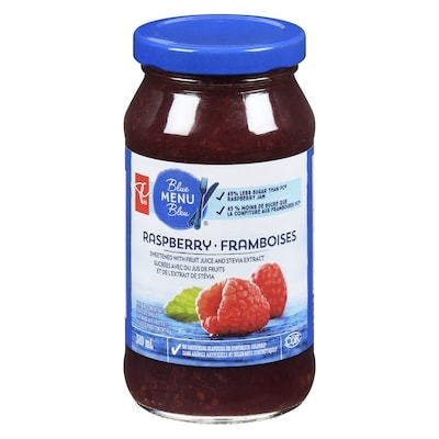 PC Blue Menu Raspberry Fruit And Concentrated Pear Juice Spread 310 ml, $2.42/100ml