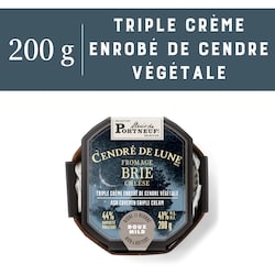 Alexis de Portneuf Fromage Cendré de Lune 200 g, 5,00 $/100g