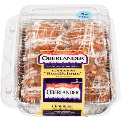 Oberlander Kosher Cinnamon Bunlicious 453 g, $2.32/100g