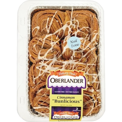 Oberlander Cannelle Bunlicious casher 453 g, 2,43 $/100g