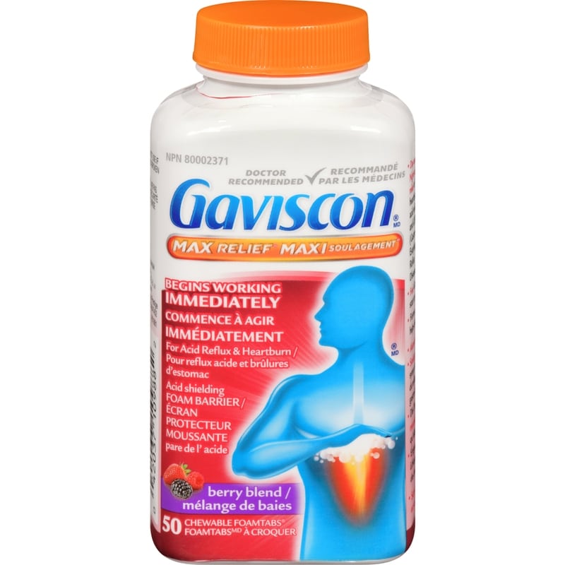 Max Relief Acid Reflux & Heartburn