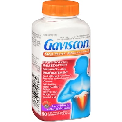 Soulagement maximum pour reflux acide et brûlures d’estomac