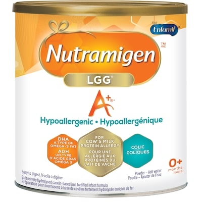 Enfamil Nutramigen A+ Powder Hypoallergenic 0+ Months 561 g, $7.75/100g $3.52/1lb