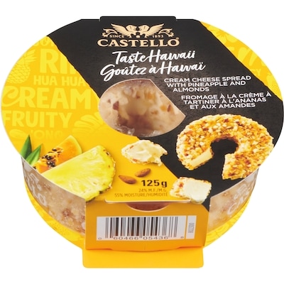 Castello Cream Cheese Spread, Pineapple 125 g, $5.03/100g