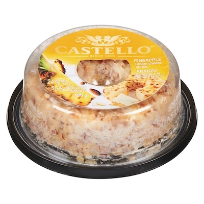 Castello Tartinade au fromage à la crème, ananas 125 g, 4,39 $/100g