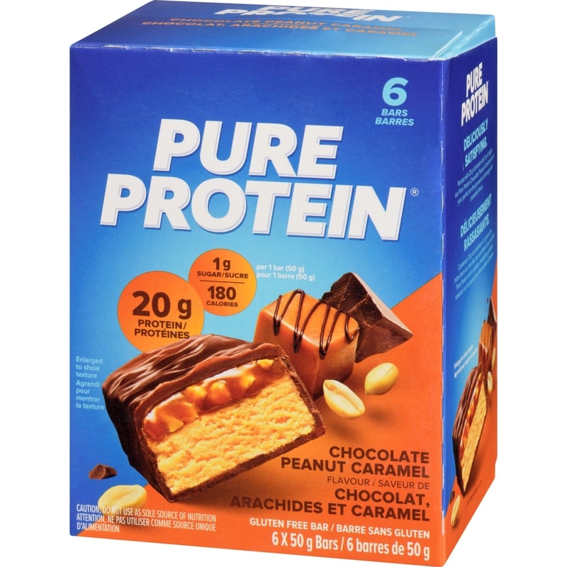 Chocolate Peanut Caramel Protein Bar Value Pack