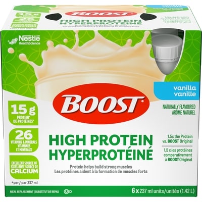 Nestle Health Science Substitut De Repas Liquide Hyperprotéiné Vanille 6x237.0 ml, 1,16 $/100ml